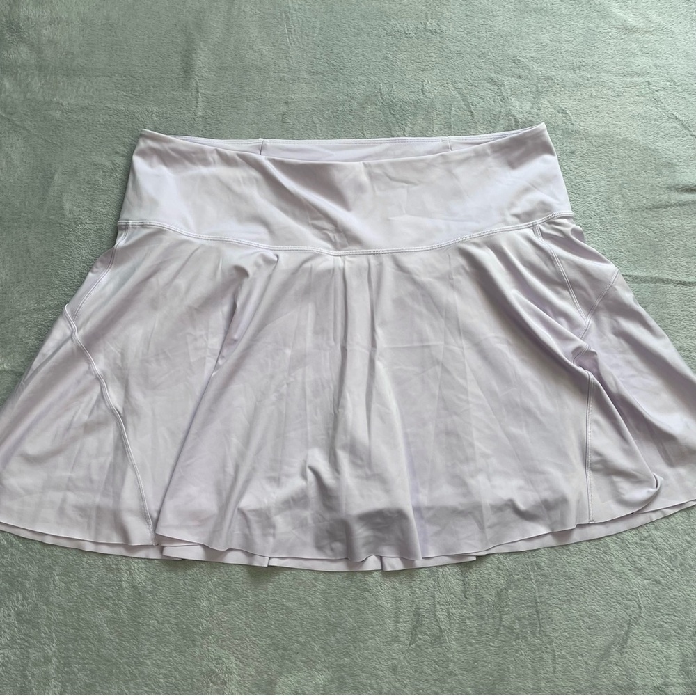 Athleta Skort‎ 2X Womens Ace Tennis Athletic Pale Lavender Purple